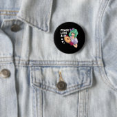 Liebe des Friedens und Pi - März 14. April Button (Beispiel)