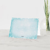 Liebe des Friedens und Weihnachten der Freude (Rückseite)