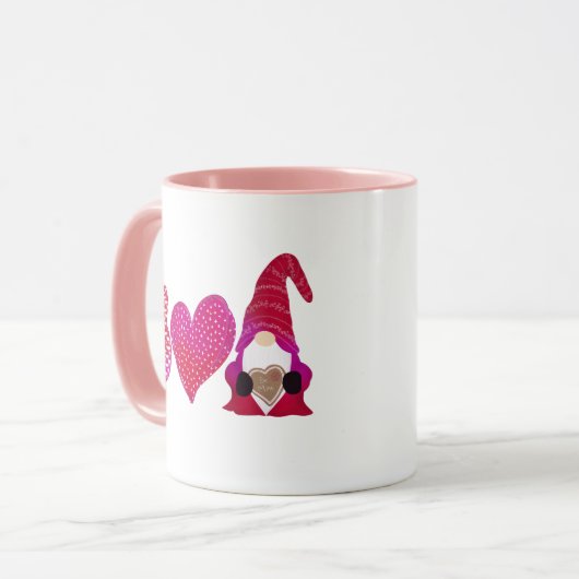 Liebe des Friedens | Valentinstag Tasse (Vorderseite Links)