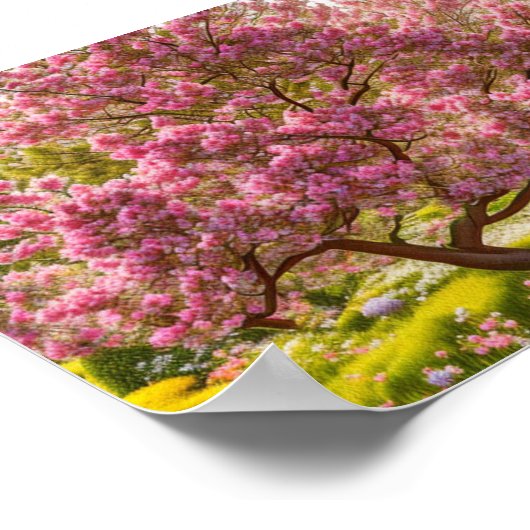 Liebe des Frühlings Poster (Ecke)