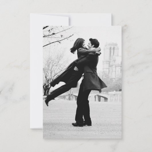 Liebe des Frühlings Sakura Save the Date© Date (Rückseite)