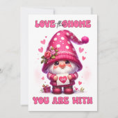 Liebe des Genoms - Valentinskarte Dankeskarte (Vorderseite)