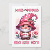 Liebe des Genoms - Valentinskarte Dankeskarte (Vorderseite)