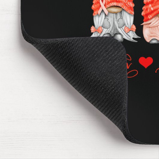 Liebe des Glaubens an den Blutkrebs Rote Gnomen He Mousepad (Ecke)