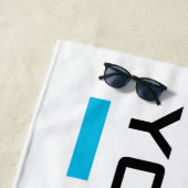 Liebe des Handtuchs Strandtuch (Beispiel)