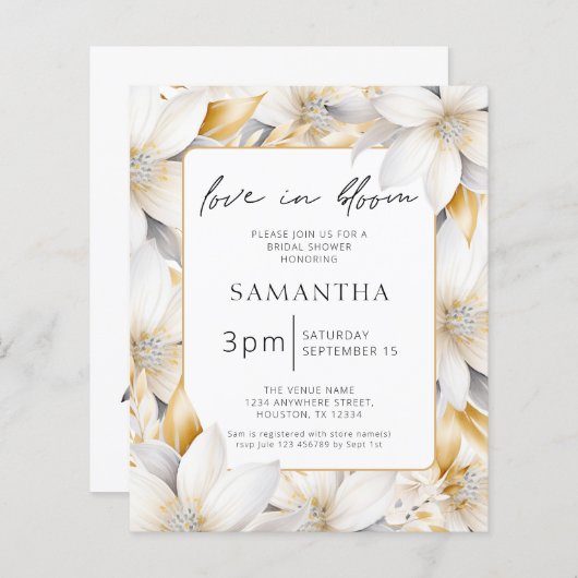 Liebe des Haushalts im blutbloralen Brautparty (Vorne/Hinten)