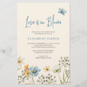 Liebe des Haushalts in Blütendusche Briefpapier (Vorderseite)