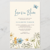 Liebe des Haushalts in Blütendusche Flyer (Vorne)