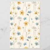 Liebe des Haushalts in Blütendusche Flyer (Hinten)