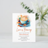 Liebe des Haushalts ist Brewing Brautparty Einladu (Stehend Vorderseite)