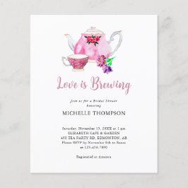 Liebe des Haushalts ist das Brewing Brautparty Tee