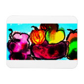 Liebe des Herbstglases Magnet (Horizontal)