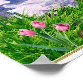 Liebe des Herrn, eures Gottes, mit all eurem Herzp Poster (Ecke)