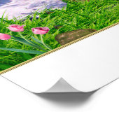 Liebe des Herrn, eures Gottes, mit all eurem Herzp Poster (Ecke)