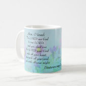 Liebe des Herrn mit deinem ganzen Herzen, Deuteron Kaffeetasse (Vorderseite Links)