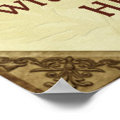 Liebe des Herrn - Zitat der Schrift - Kunstdruck Poster (Ecke)