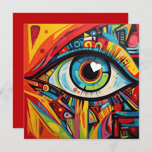 Liebe des Herzens Künstlerische Kunst Valentine (Vorne/Hinten)