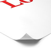 Liebe des Herzens Poster (Ecke)