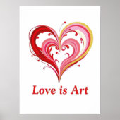 Liebe des Herzens Poster (Vorne)