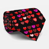 Liebe des Herzens Valentine Krawatte (Gerollt)