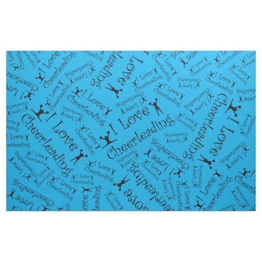 Liebe des Himmelblaus I cheerleading Stoff (Yard (91,4 cm))