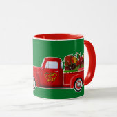 Liebe des hitzigen, roten Pfefferwagens Tasse (VorderseiteRechts)