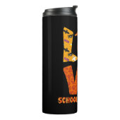 Liebe des Hofberater Halloween Thermosbecher (Nach links gedreht)