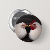 Liebe des Hühners Button (Vorne & Hinten)