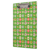 Liebe des Hundes auf Grün Klemmbrett (Links)