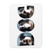 Liebe des Hundes i Cot Out Bilder Magnet (Vertikal)