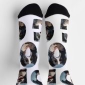 Liebe des Hundes I cot out Bilder Socken (Oben)