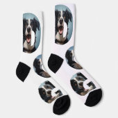 Liebe des Hundes I cot out Bilder Socken (Rechts)