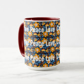 Liebe des Kaffees Tasse (Vorderseite Links)