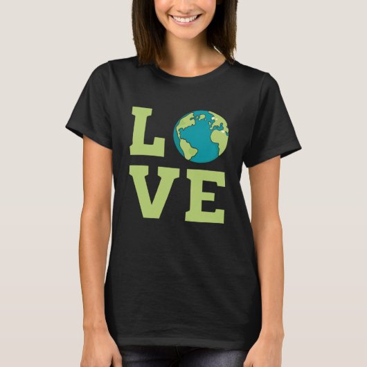Liebe des Klimawandels - Erderwärmung T-Shirt (Vorderseite)