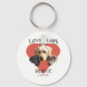 Liebe des Labrador-Schlüsselanhängers Schlüsselanhänger