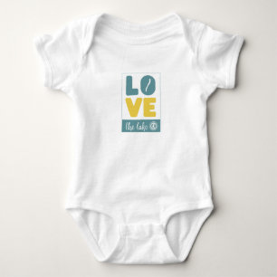 Liebe des Lake Baby Strampler