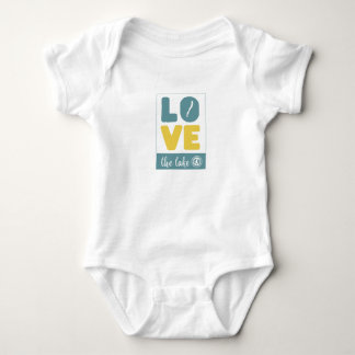 Liebe des Lake Baby Strampler
