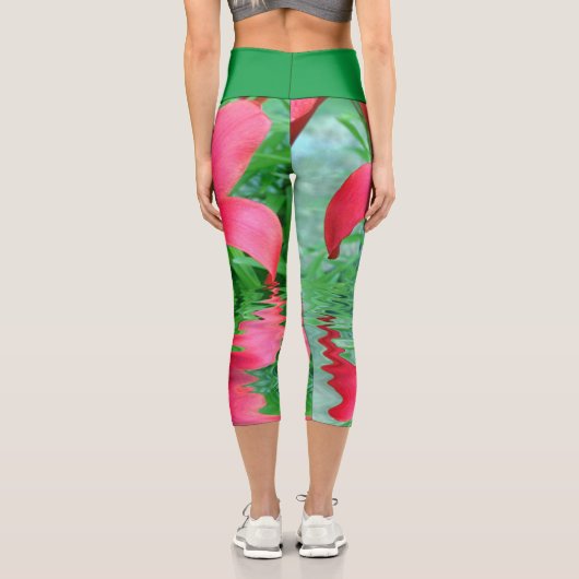 Liebe des Lebens Capri Leggings (Rückseite)