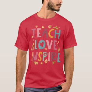 Liebe des Lehrers Inspirierte am letzten Tag des T-Shirt