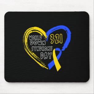 Liebe des Liebe World Down Syndrome Awareness Day Mousepad