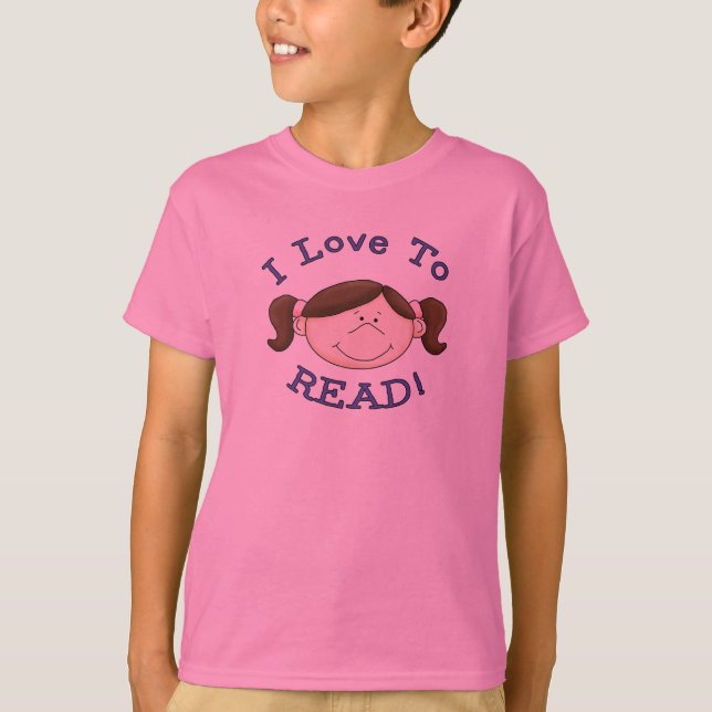 Liebe des Mädchen-I, T-Shirts und Geschenke zu (Vorderseite)