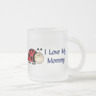Liebe des Marienkäfer-I meine Mama Mattglastasse