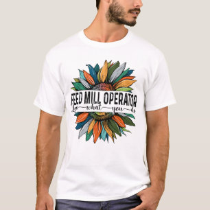 Liebe des Mill Operator gefüttert T-Shirt