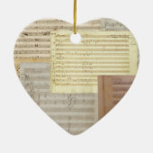 Liebe des Mozart-Verzierungs-Anhängers Keramikornament (Hinten)