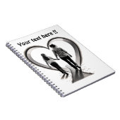 Liebe des Muttertages Notizblock (Rechte Seite)