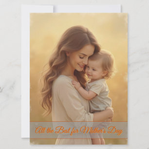 Liebe des Muttertags - Ein Augenblick reiner Freud