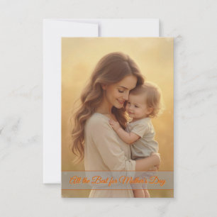 Liebe des Muttertags - Ein Augenblick reiner Freud