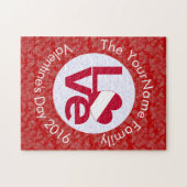 Liebe des Österreichischen Roten Briefes Personali Puzzle (Horizontal)