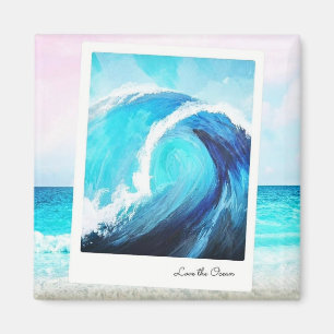 Liebe des Ozeans Magnet