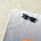 Liebe des Ozeans | Monogram Beach Handtuch (Beispiel)